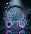 RGB Waterproof Neck Fan with LED Lights