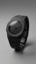 Aura Watch – Minimalist Black Luxury Wrist Watch for Men & Women