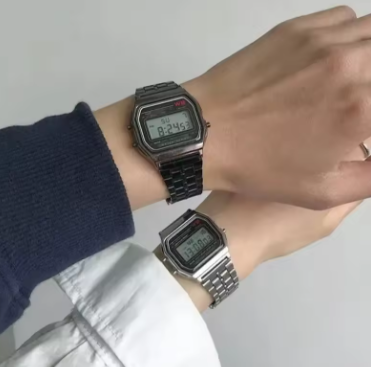 ChronVeil Vega | Retro Digital Steel Watch
